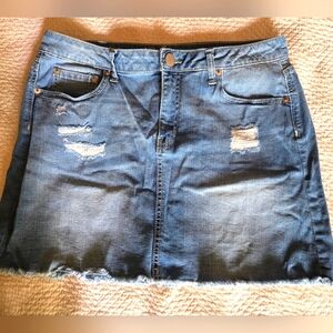 NOBO NO BOUNDRIES DENIM MINI SKIRT SIZE 13